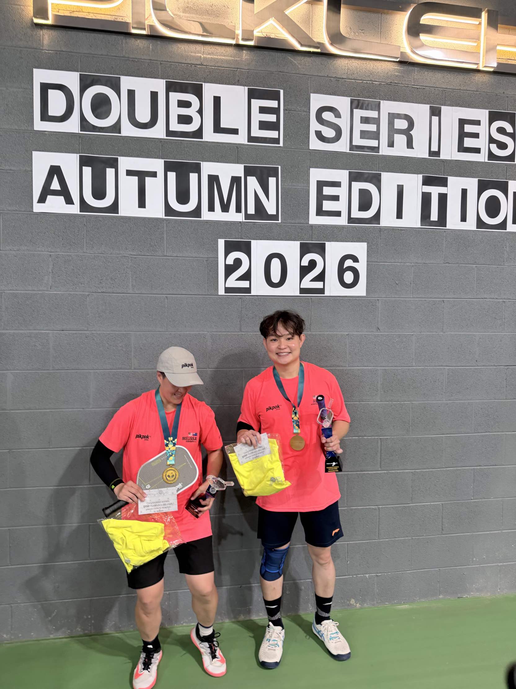 Double Series Autumn Edition medallists