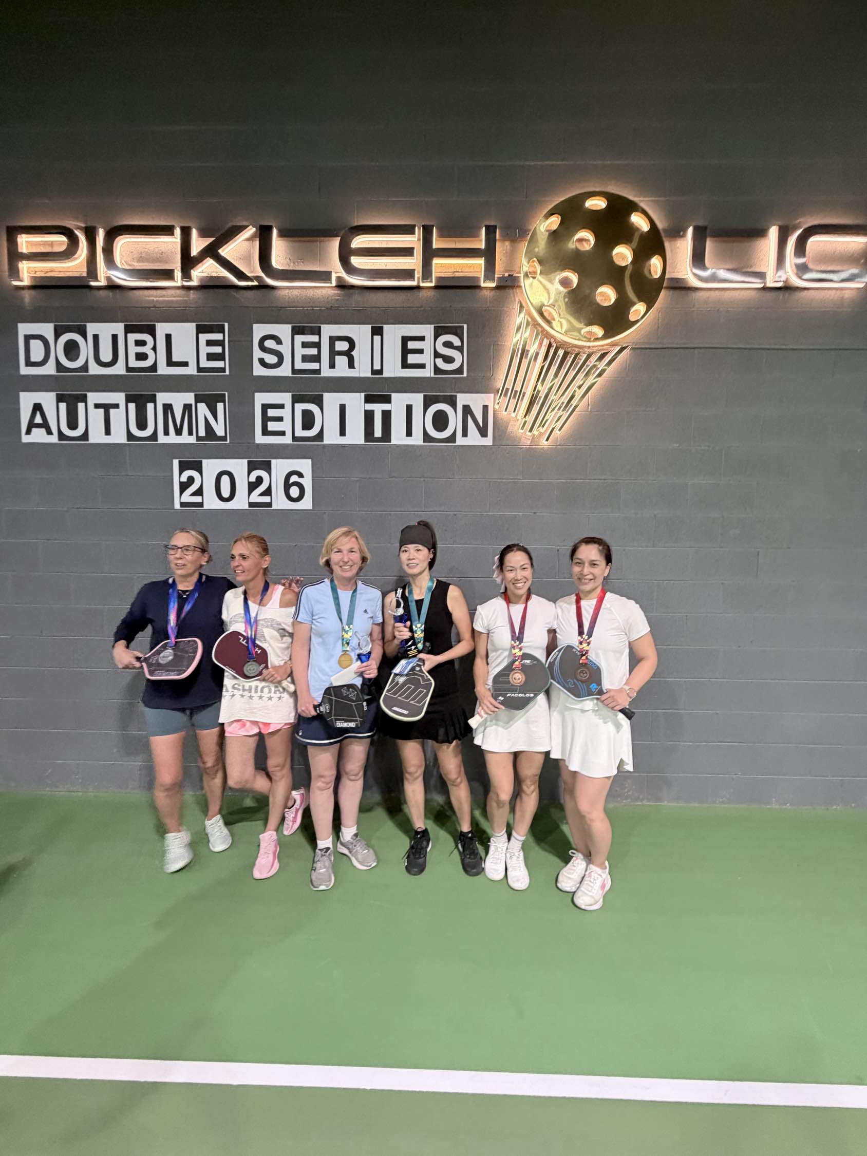 Women's division medallists